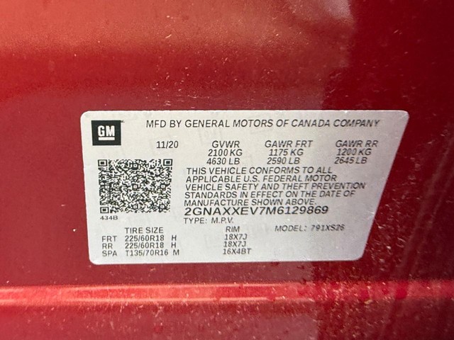 Chevrolet Equinox Vehicle Full-screen Gallery Image 25