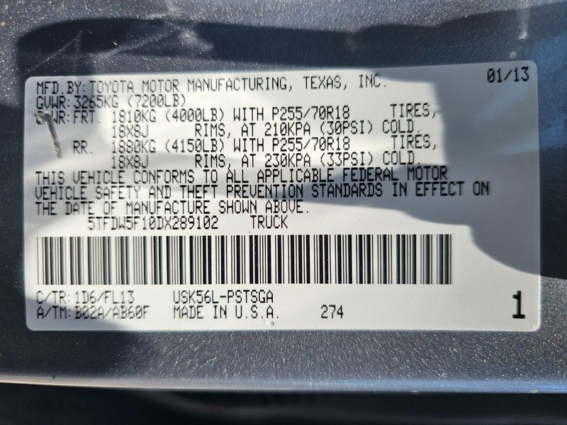 Toyota Tundra 4WD Truck Vehicle Full-screen Gallery Image 38