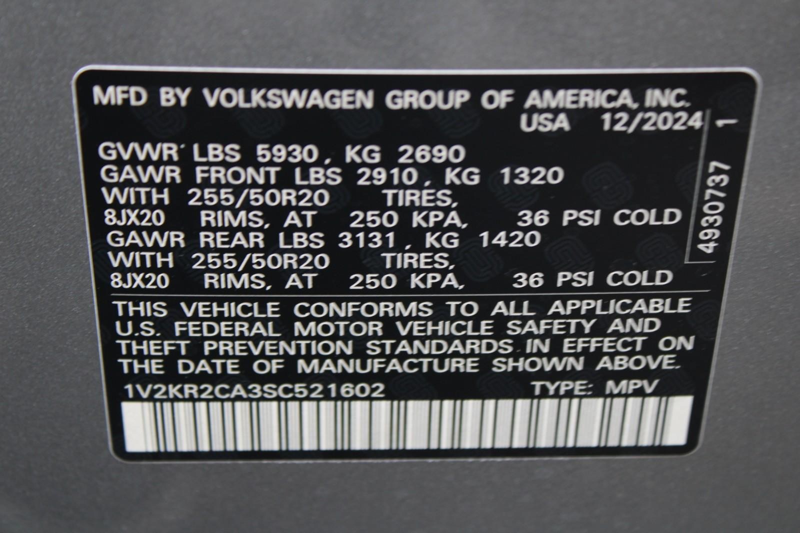 Volkswagen Atlas Vehicle Image 18