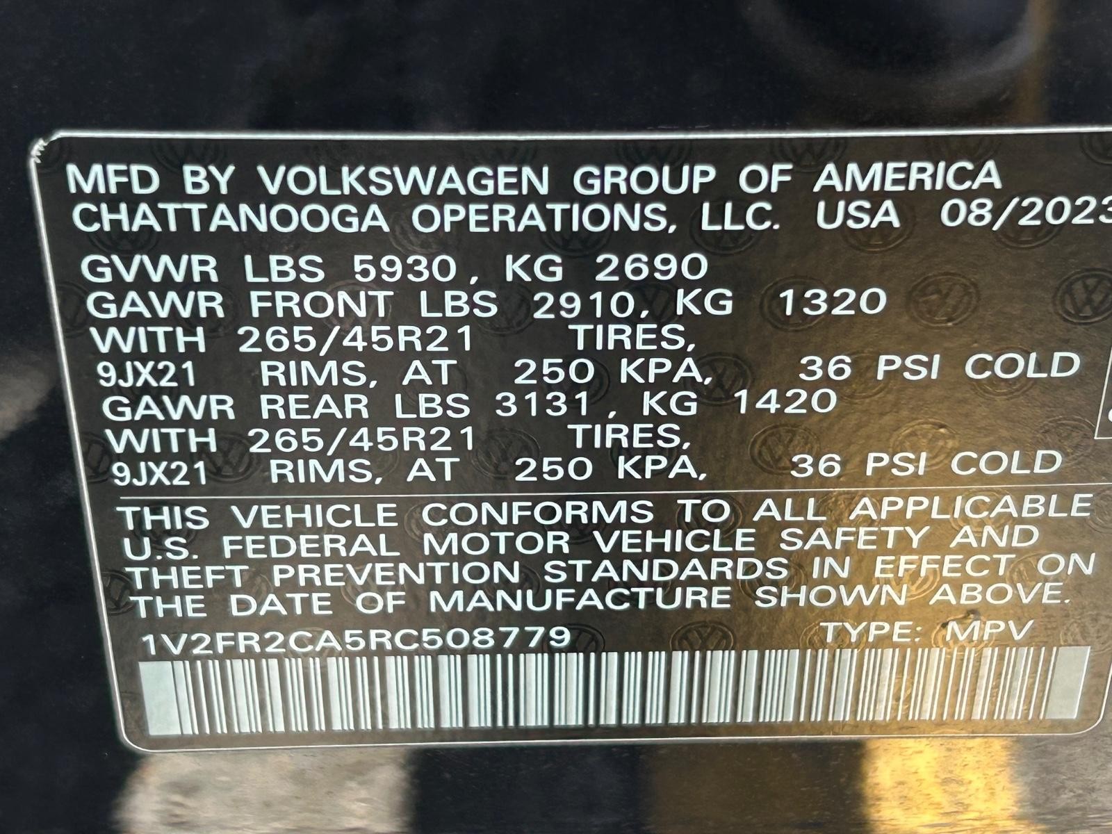 Volkswagen Atlas Vehicle Image 24