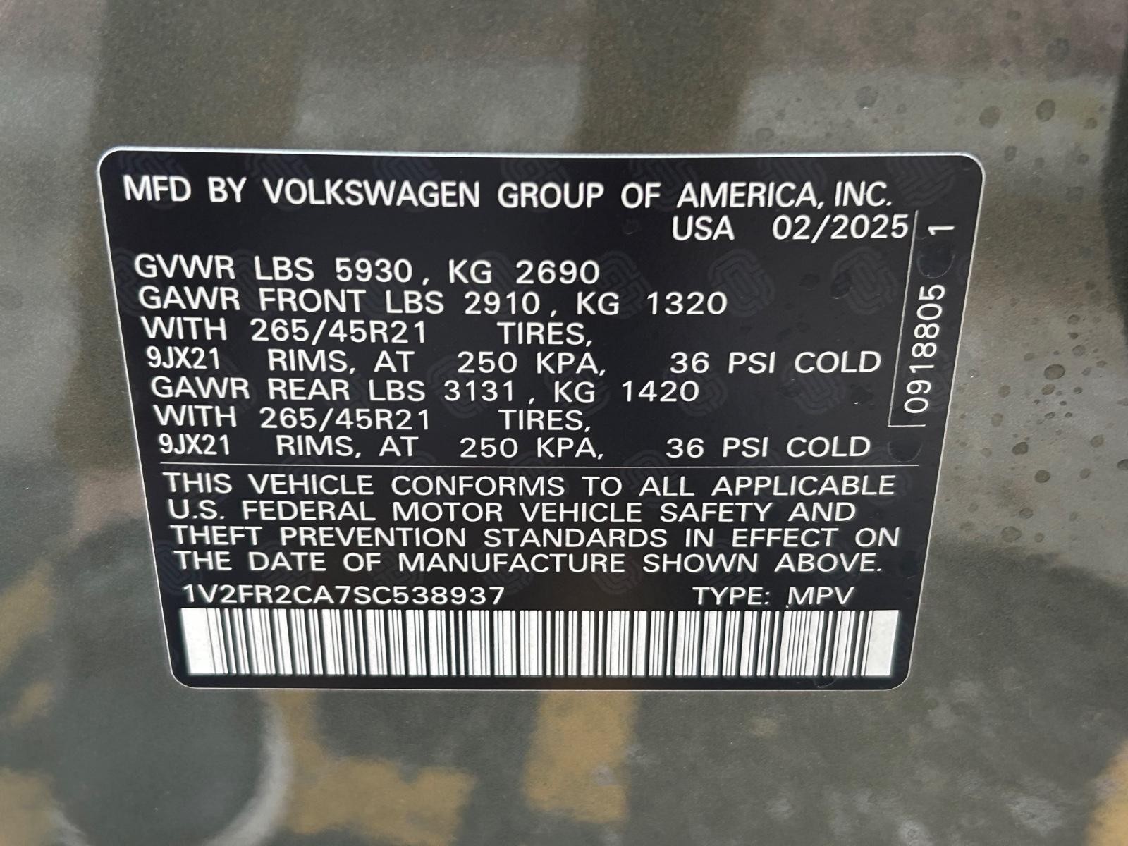 Volkswagen Atlas Vehicle Image 18