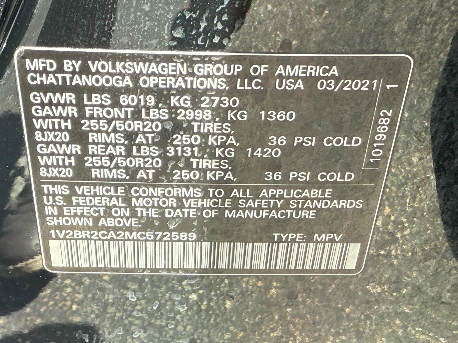 Volkswagen Atlas Vehicle Image 24
