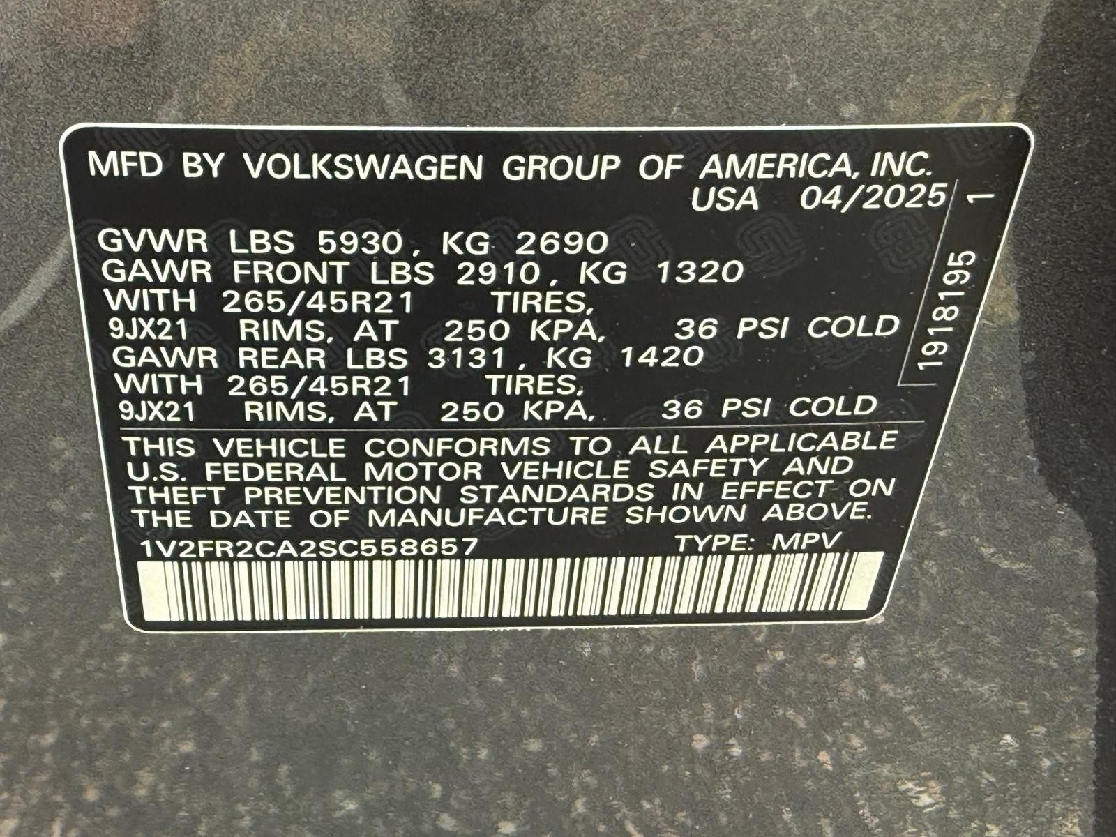 Volkswagen Atlas Vehicle Image 18
