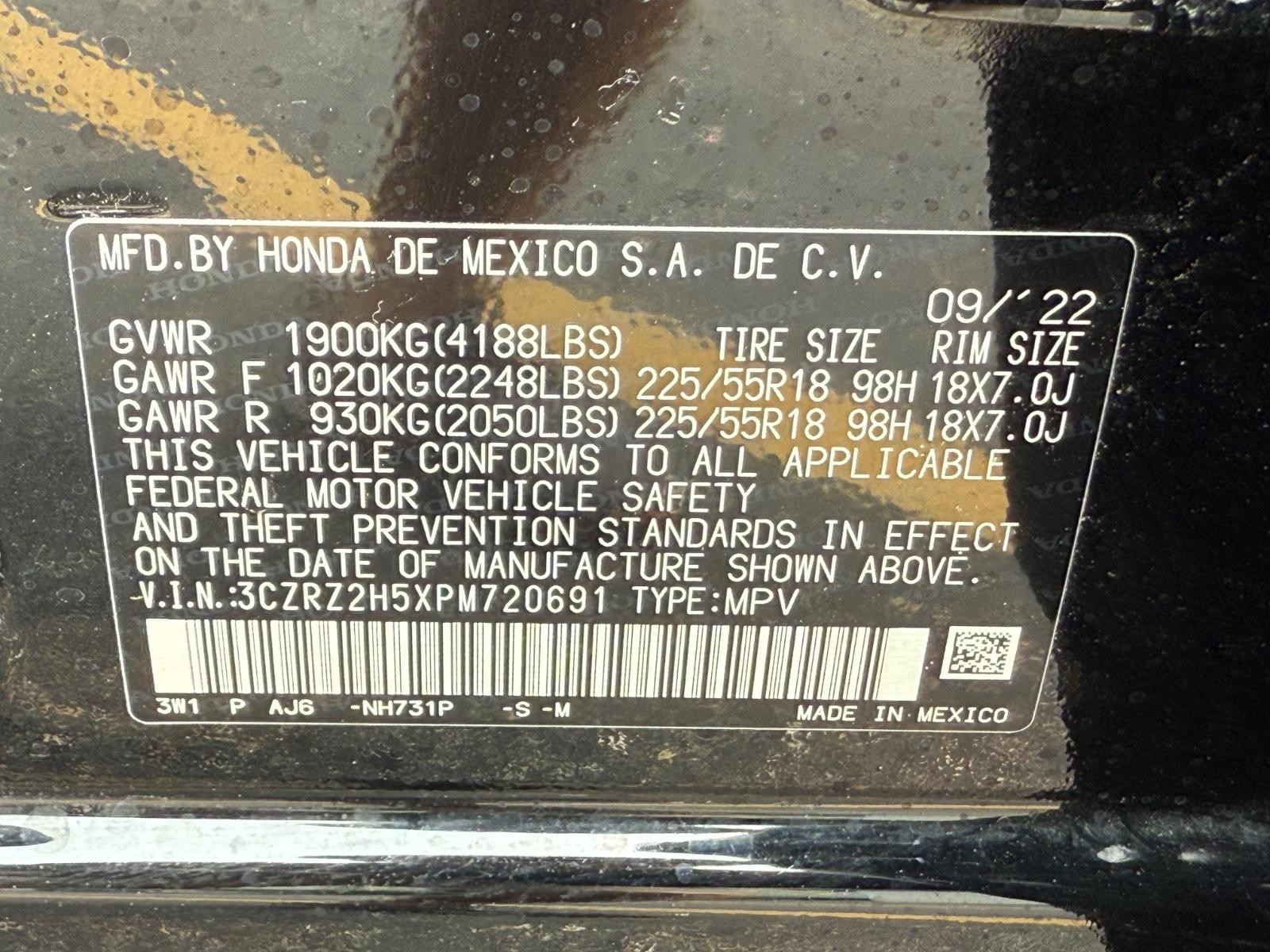 Honda HR-V Vehicle Image 23
