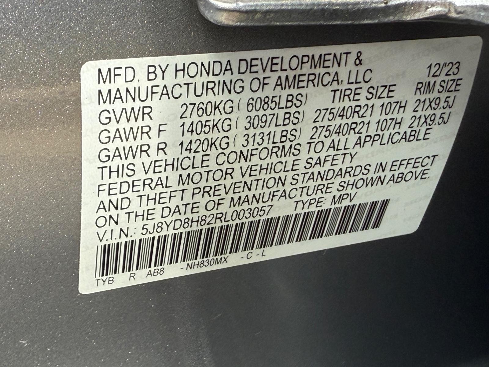 Acura MDX Vehicle Image 23