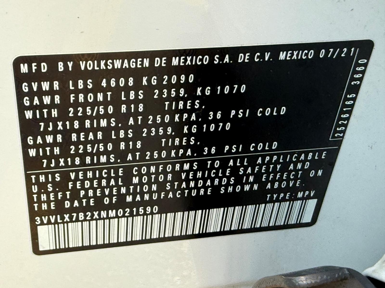 Volkswagen Taos Vehicle Image 23