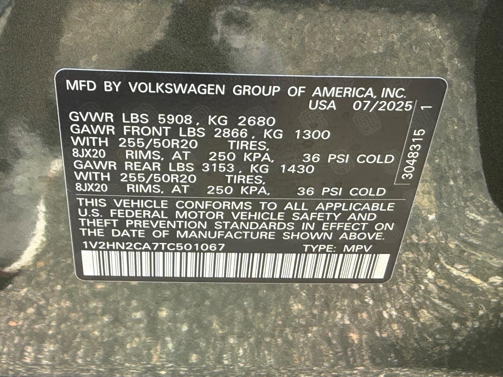 Volkswagen Atlas Vehicle Image 19