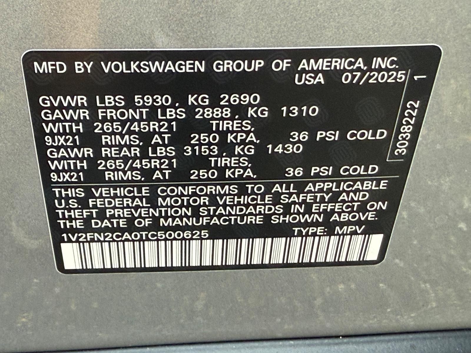 Volkswagen Atlas Vehicle Image 17