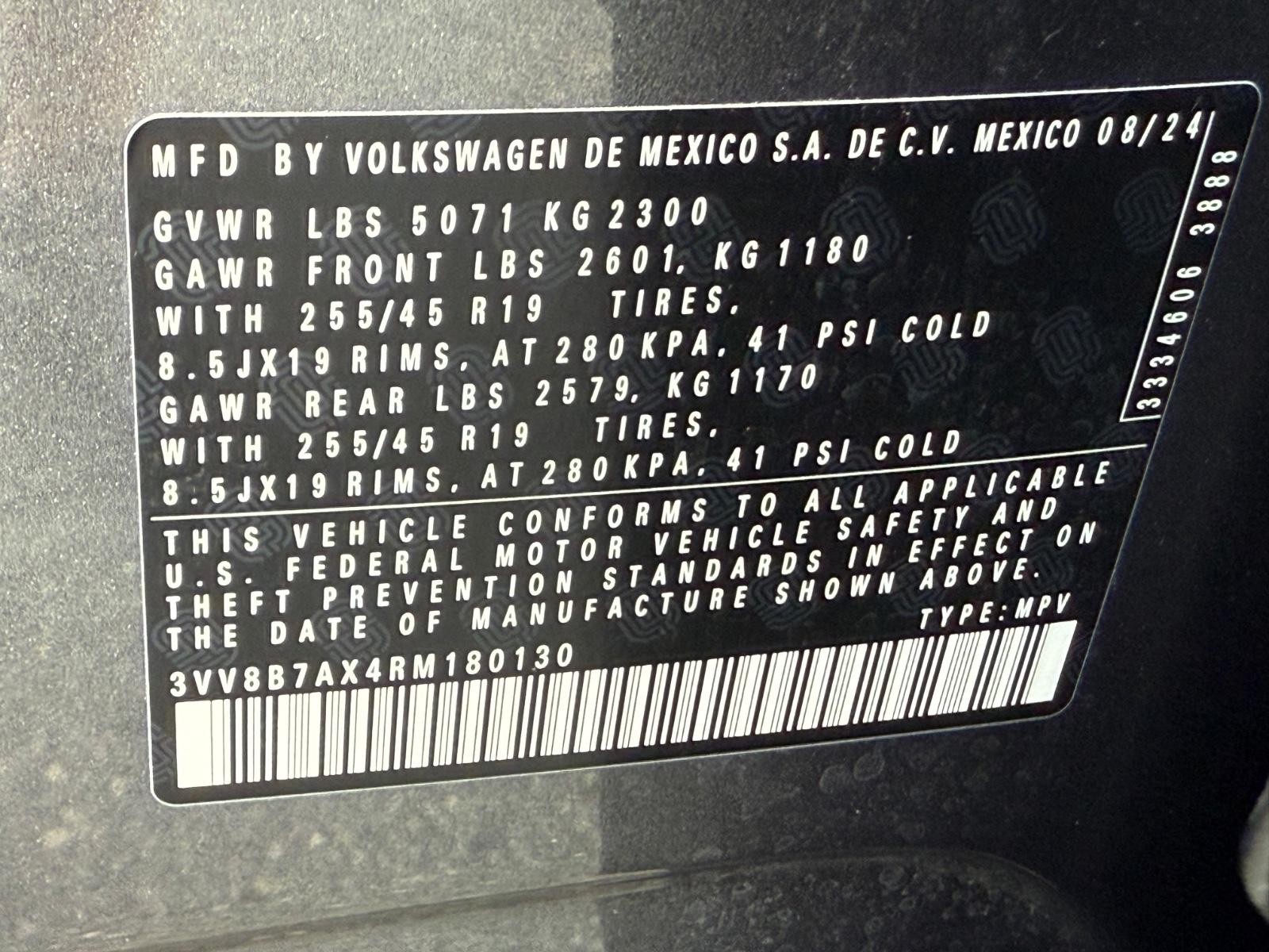 Volkswagen Tiguan/Taos Vehicle Image 22