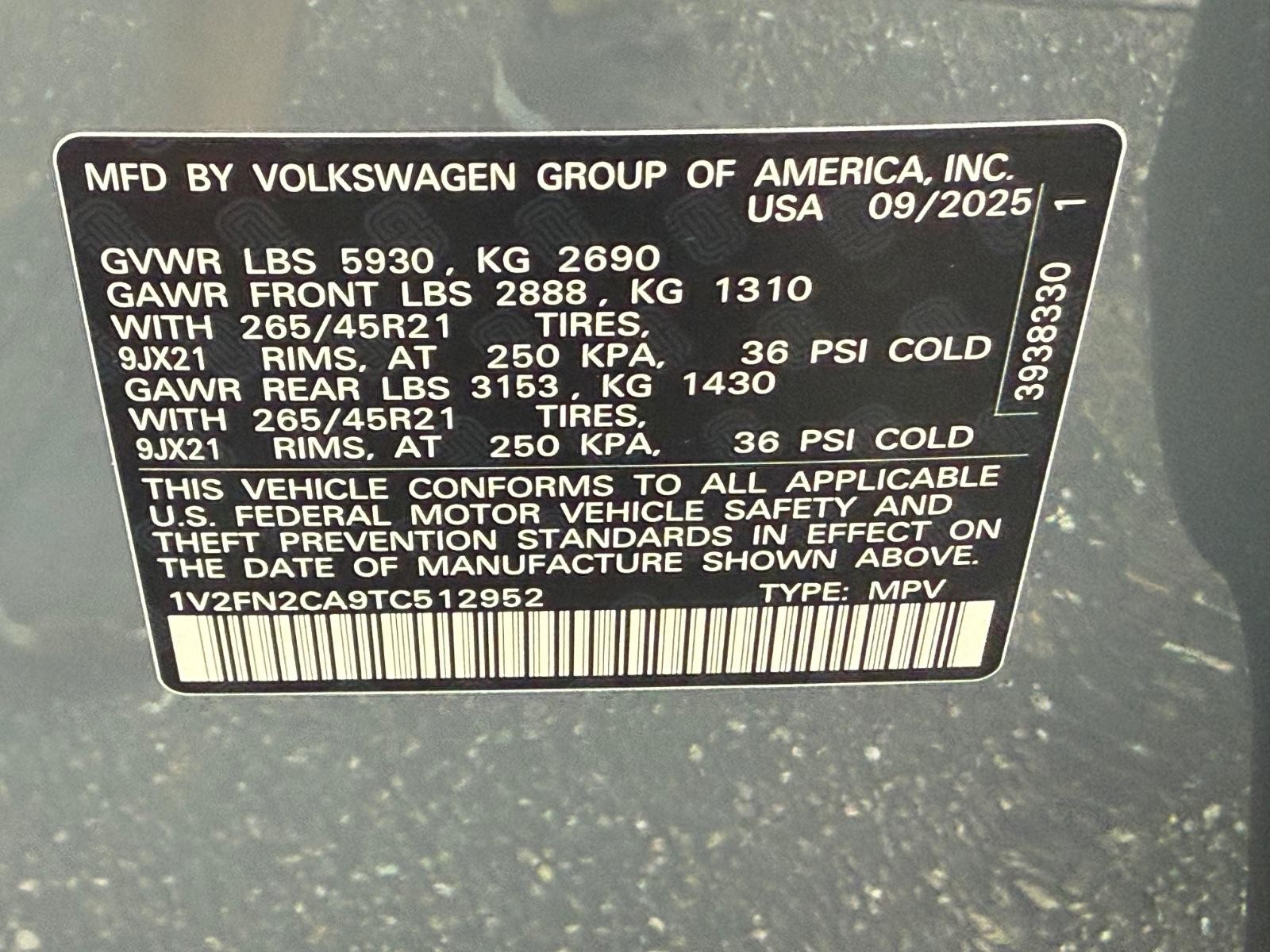 Volkswagen Atlas Vehicle Image 18