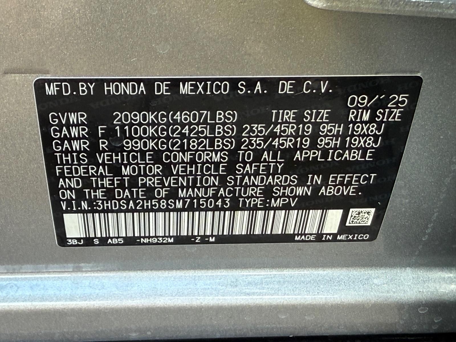 Acura ADX Vehicle Image 14