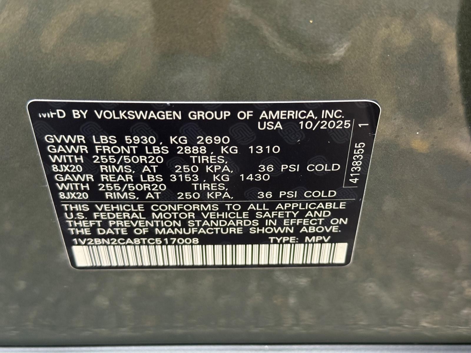 Volkswagen Atlas Vehicle Image 18