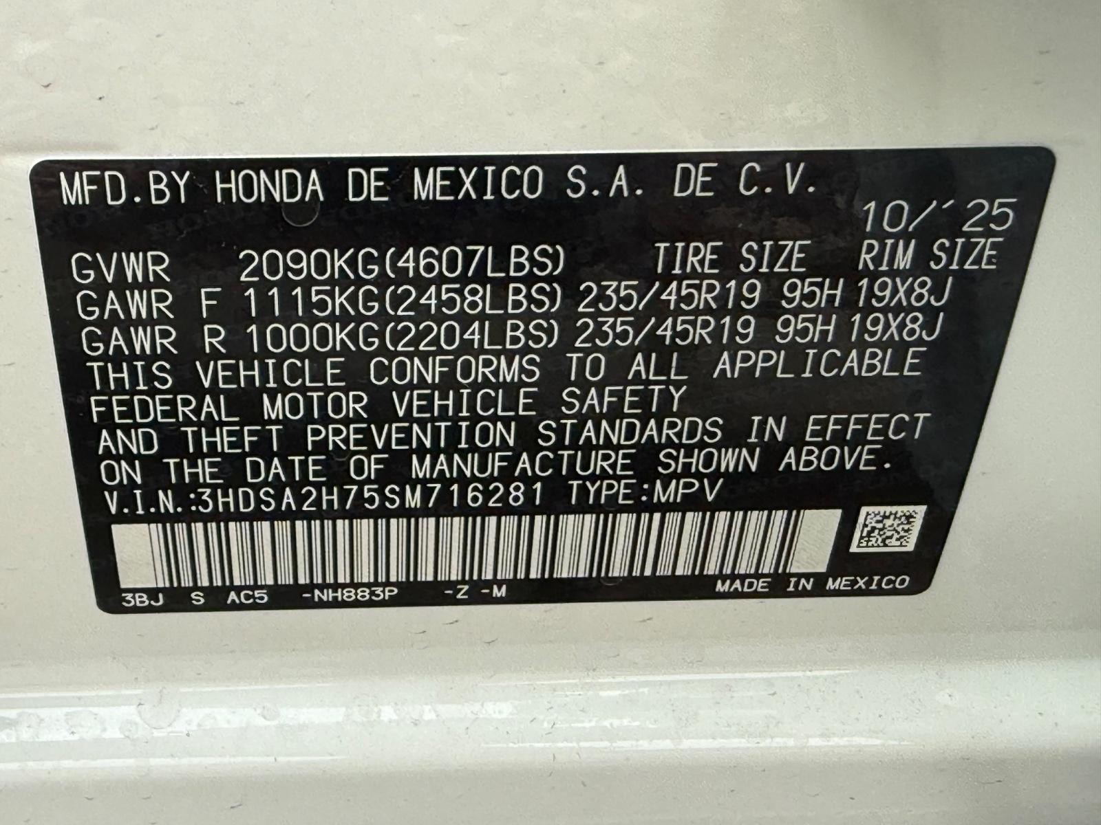 Acura ADX Vehicle Image 17