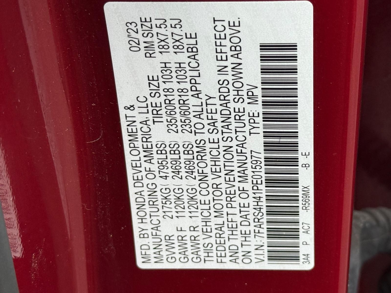 Honda CR-V Vehicle Image 23