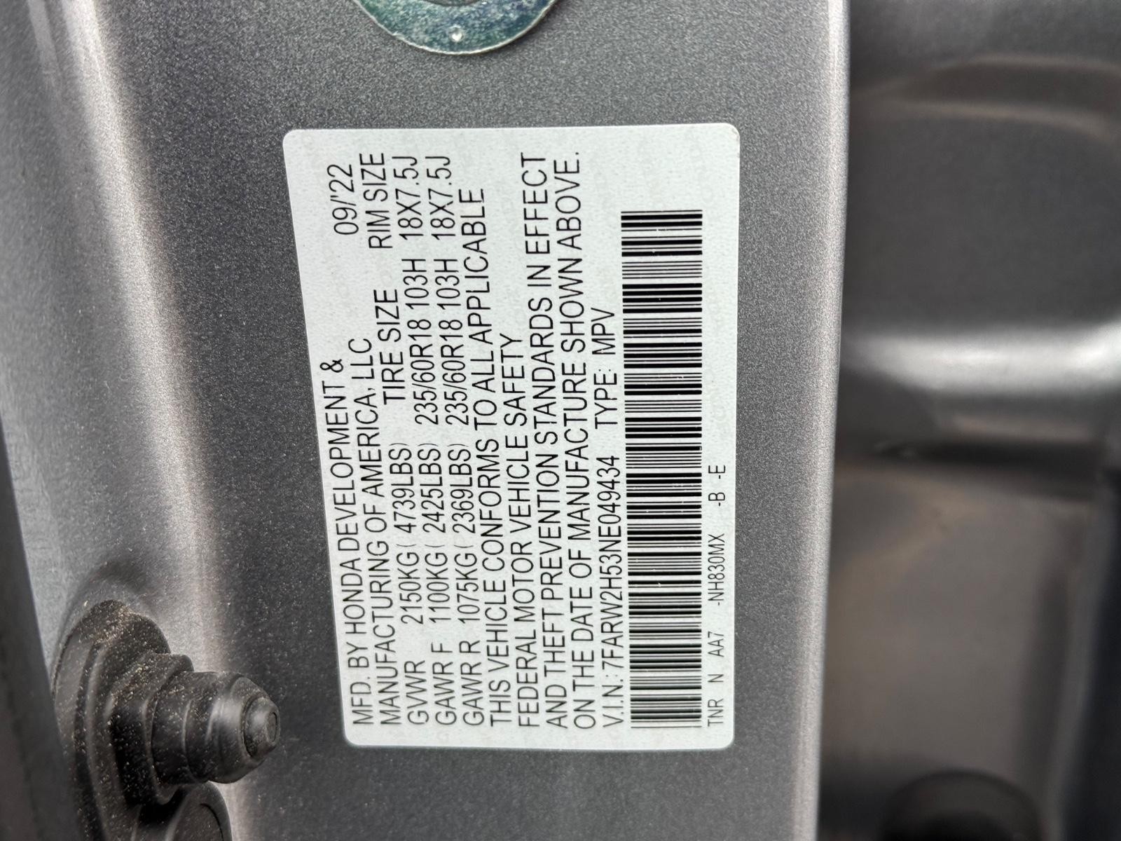 Honda CR-V Vehicle Image 23