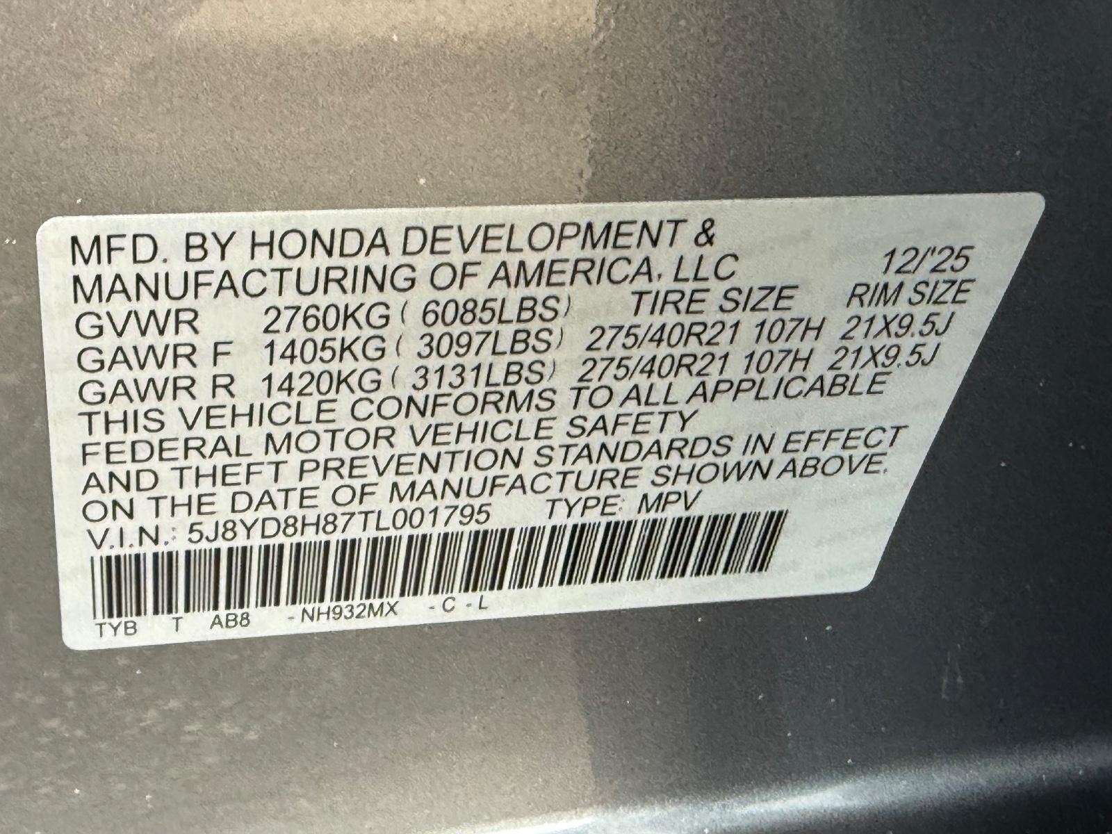 Acura MDX Vehicle Image 17