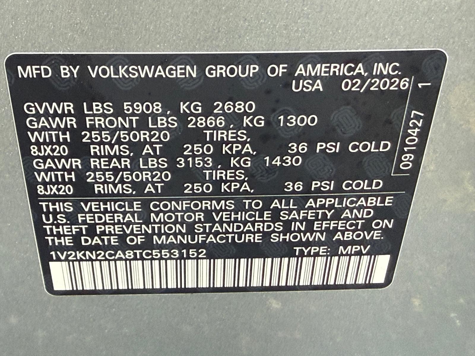 Volkswagen Atlas Vehicle Image 18
