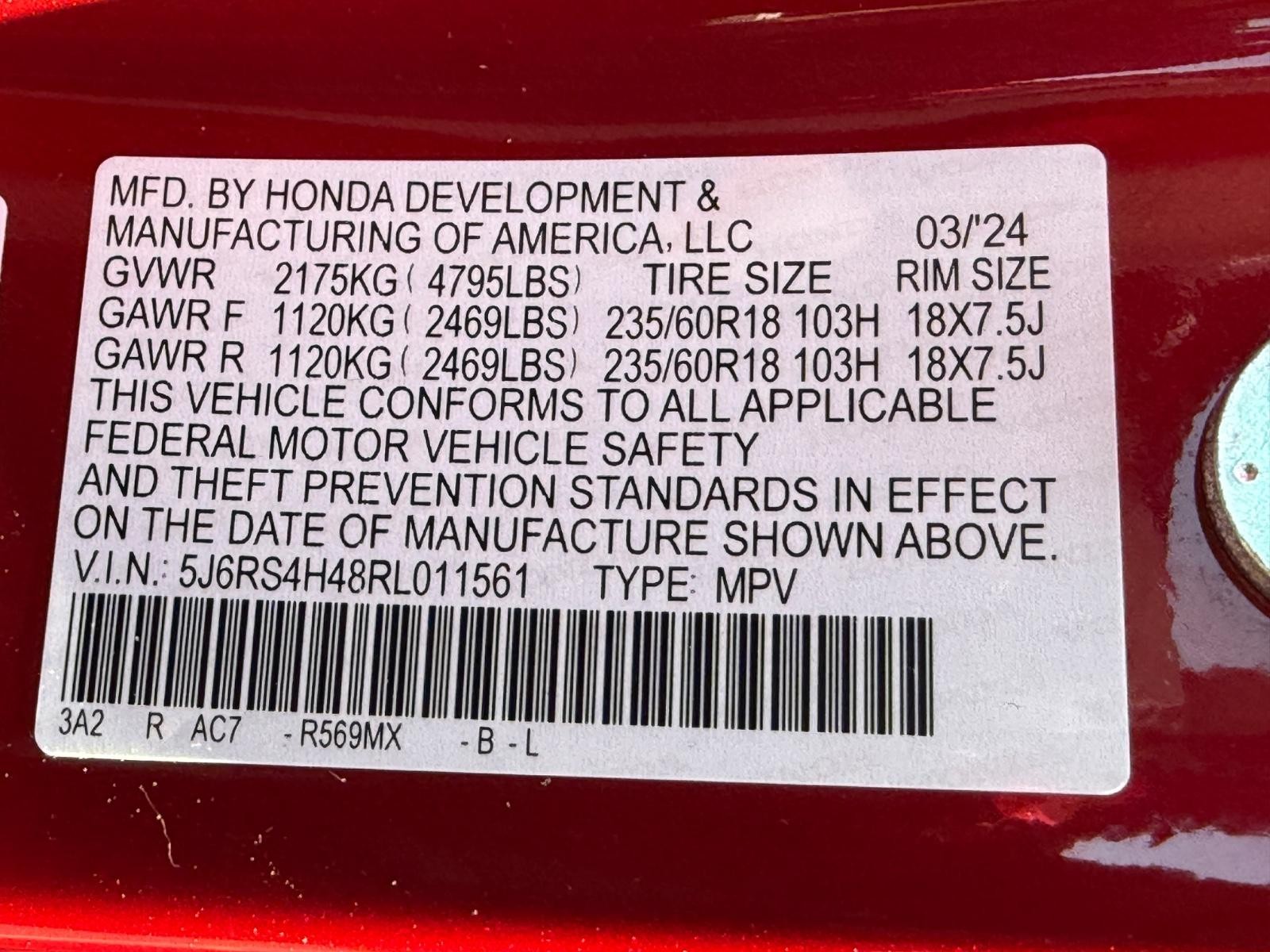 Honda CR-V Vehicle Image 25