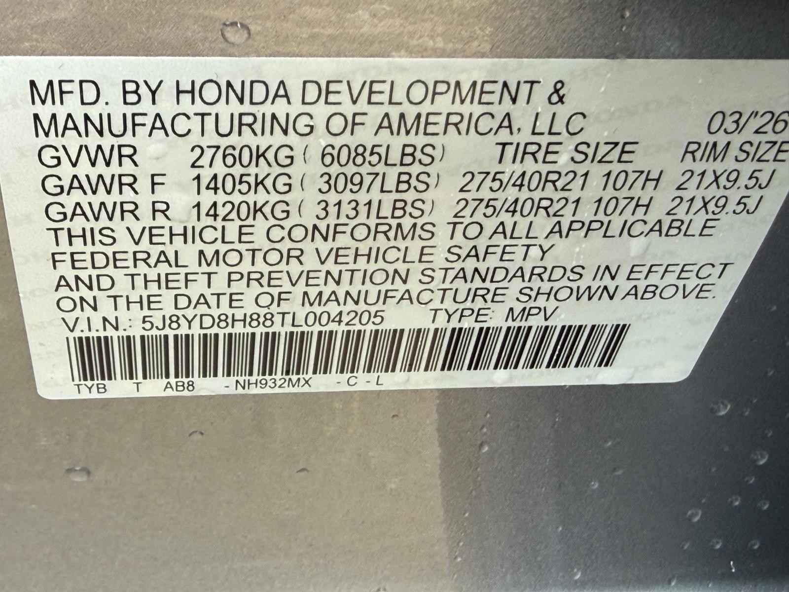 Acura MDX Vehicle Image 18