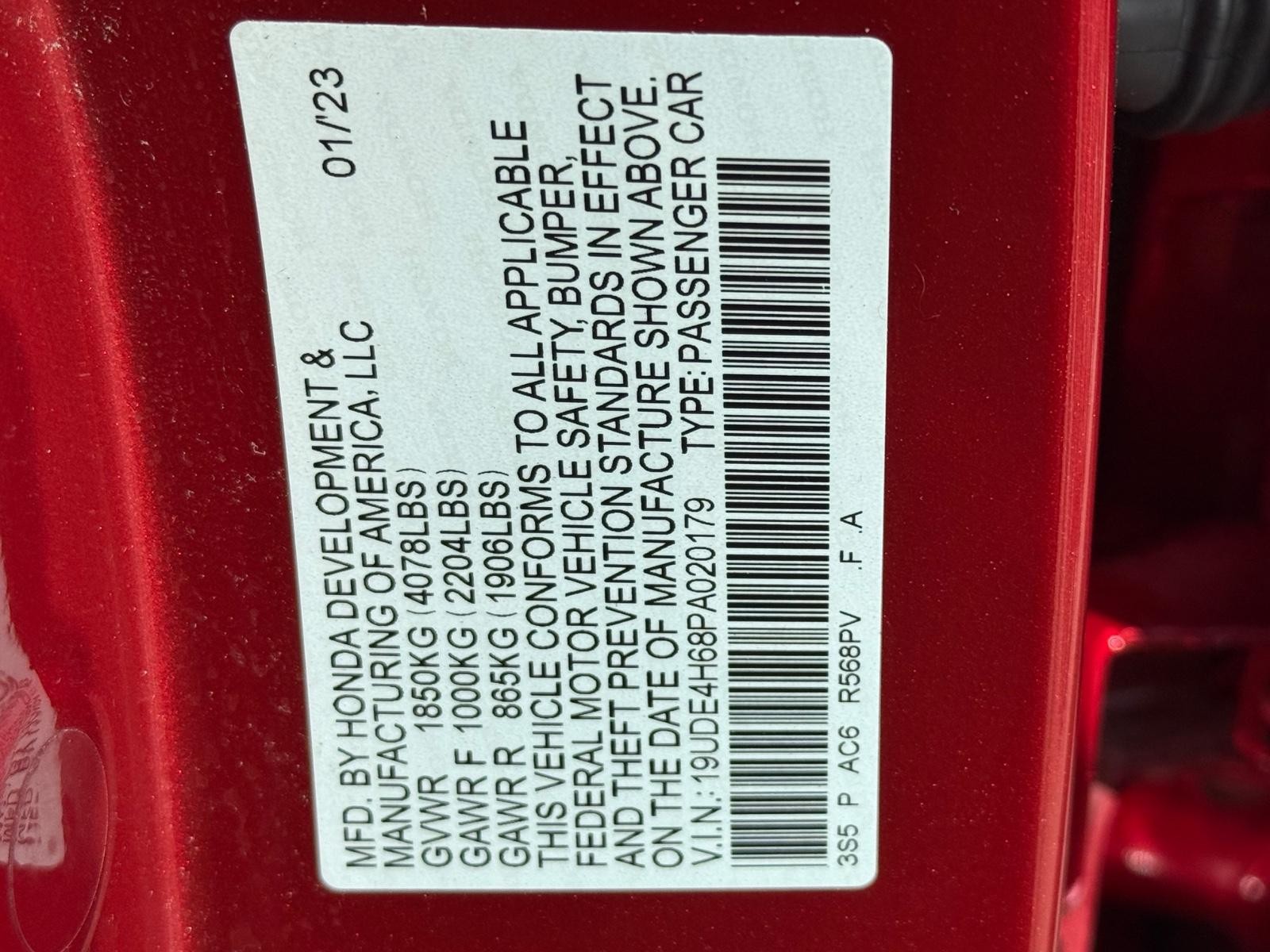 Acura Integra Vehicle Full-screen Gallery Image 24