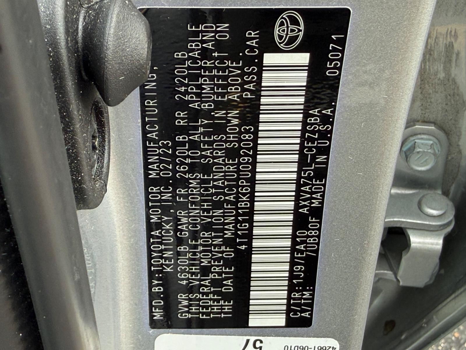 Toyota Camry Vehicle Image 22