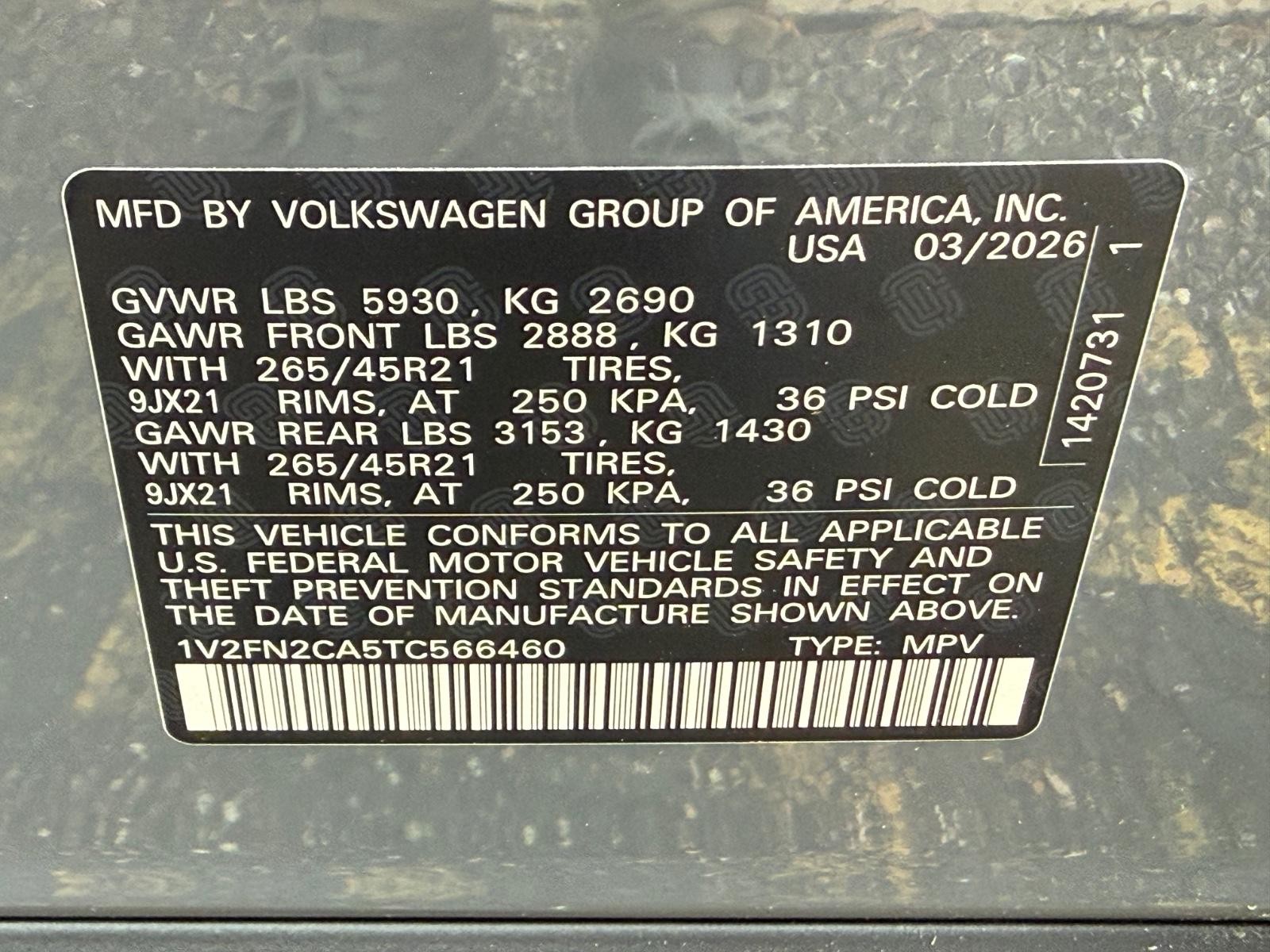 Volkswagen Atlas Vehicle Image 18