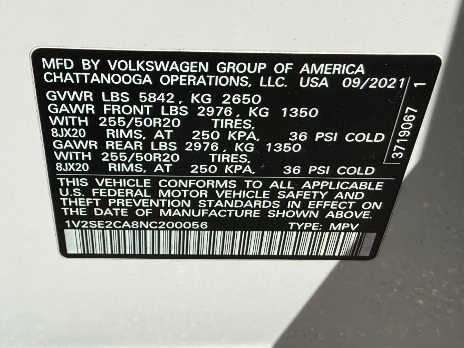Volkswagen Atlas Cross Sport Vehicle Image 23