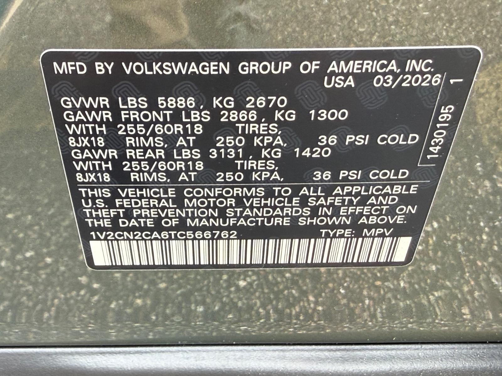 Volkswagen Atlas Vehicle Image 18