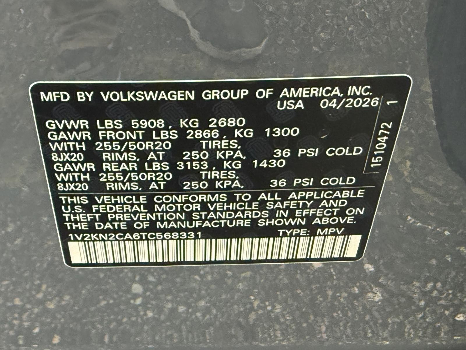 Volkswagen Atlas Vehicle Image 19