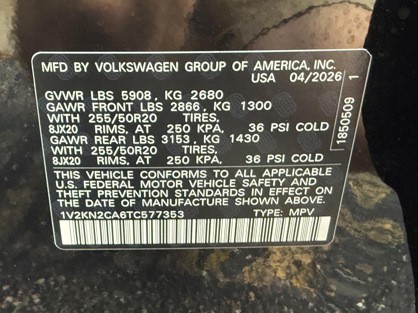 Volkswagen Atlas Vehicle Image 18