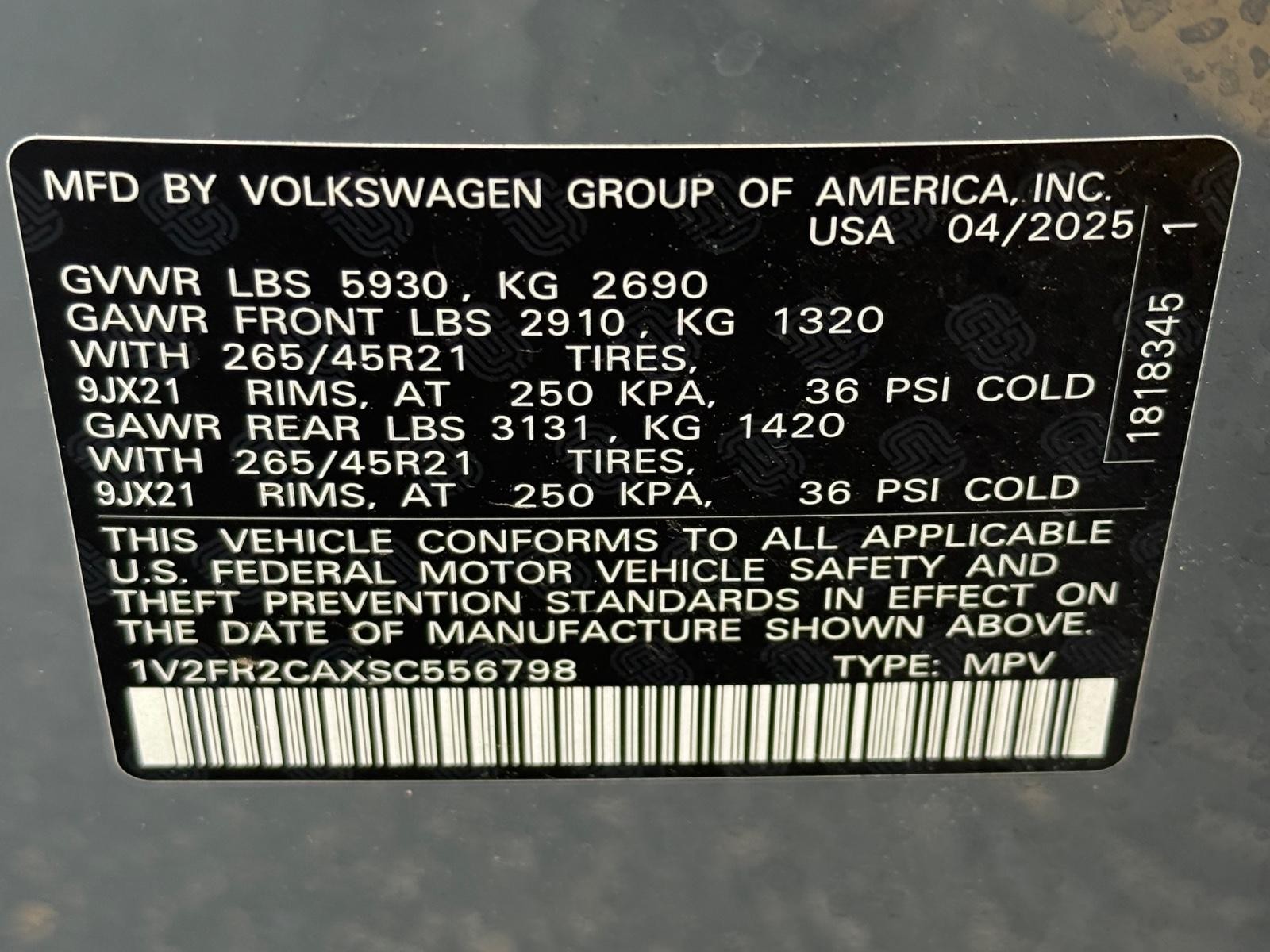 Volkswagen Atlas Vehicle Image 23