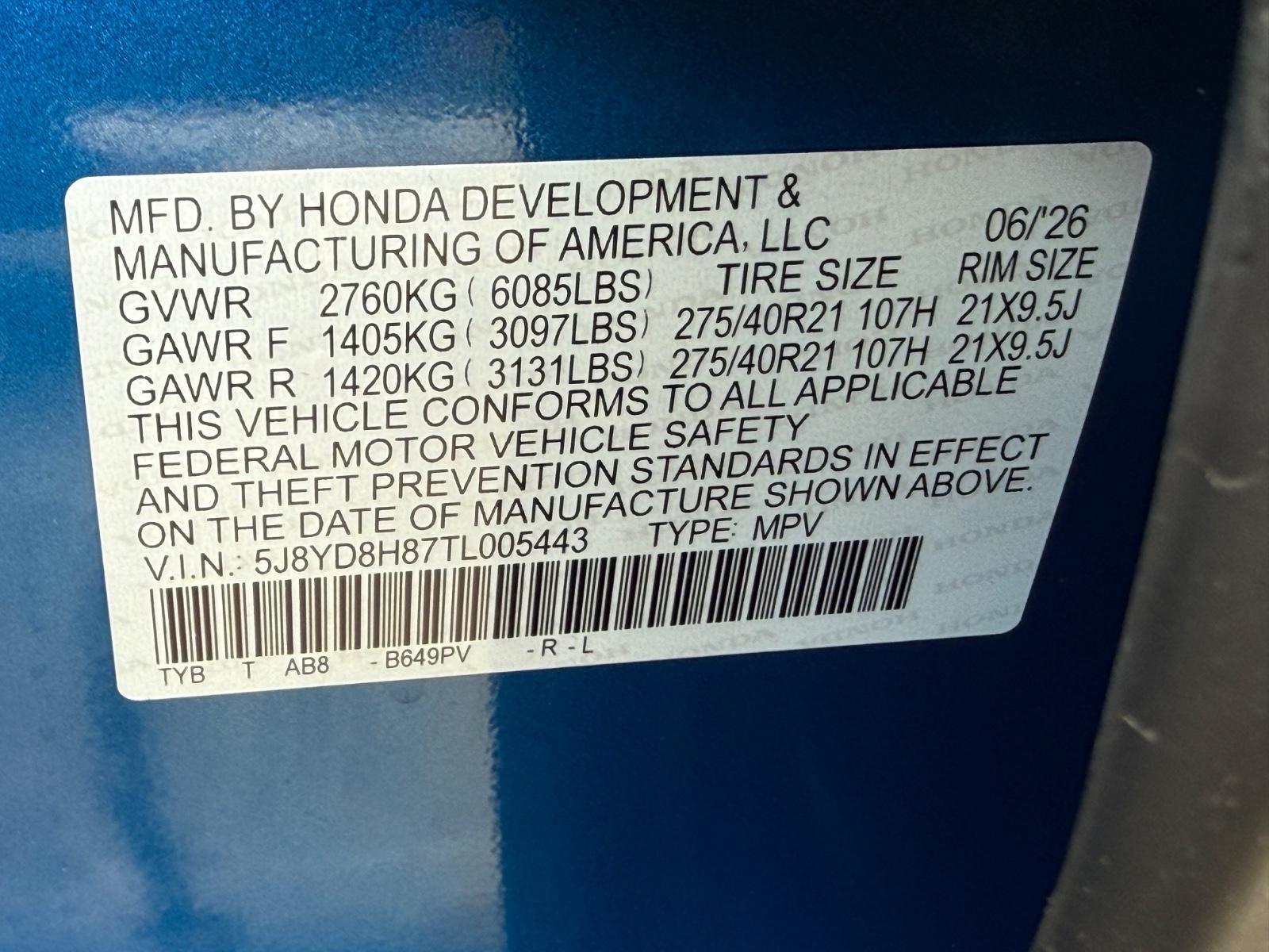 Acura MDX Vehicle Image 17