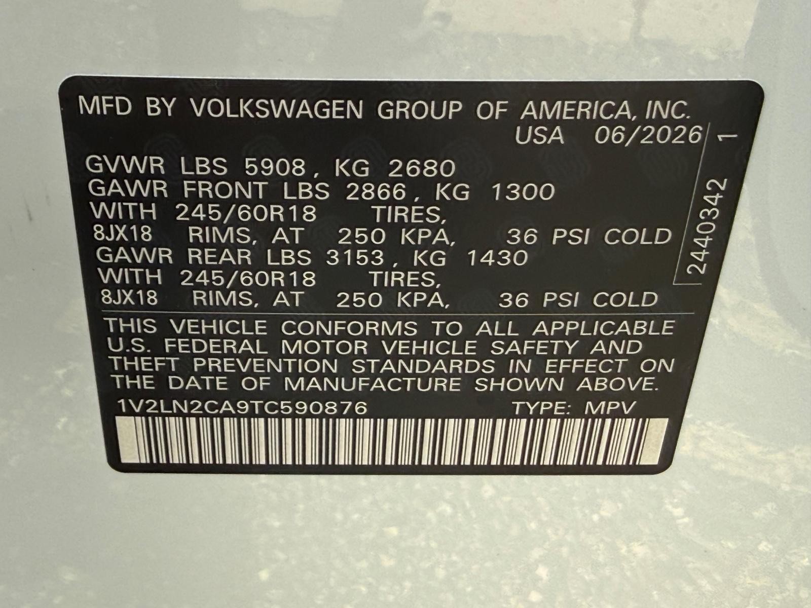Volkswagen Atlas Vehicle Image 19
