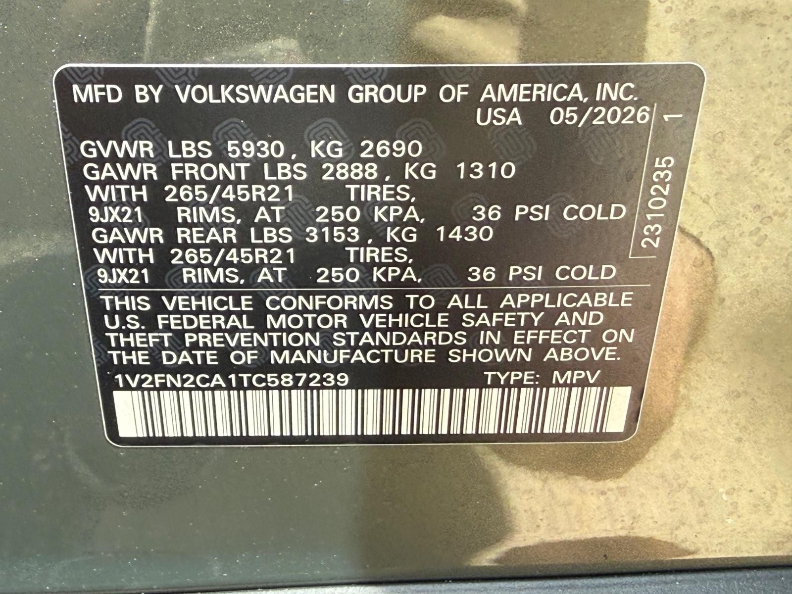 Volkswagen Atlas Vehicle Image 18