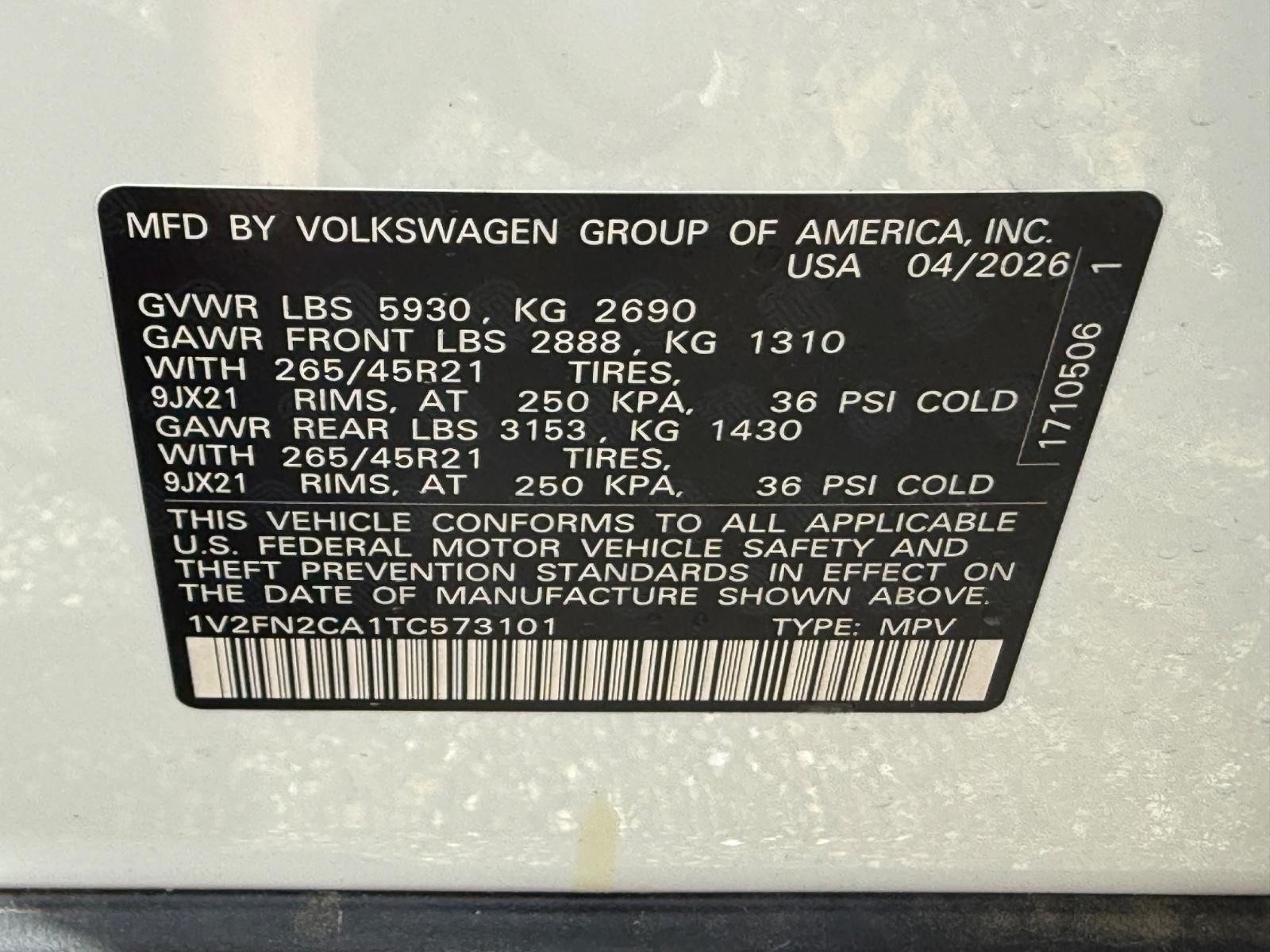 Volkswagen Atlas Vehicle Image 18