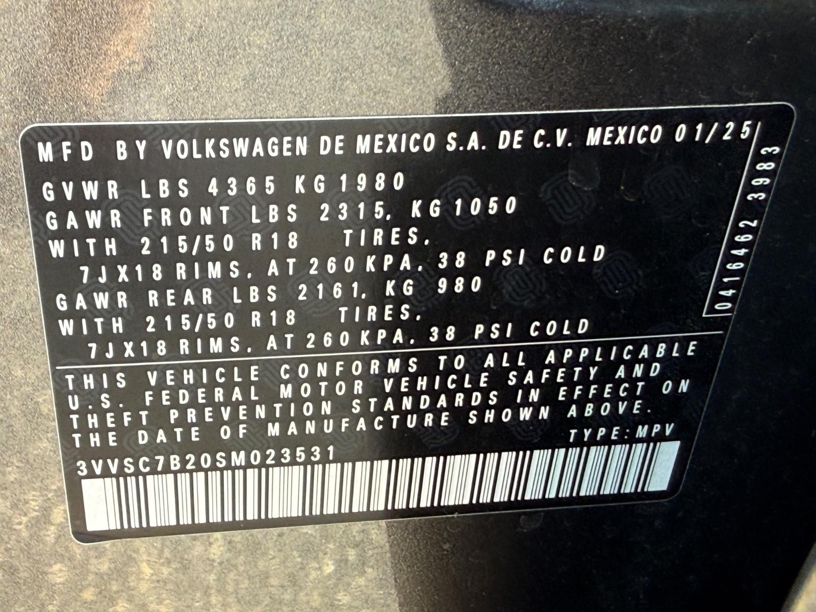 Volkswagen Taos Vehicle Image 23