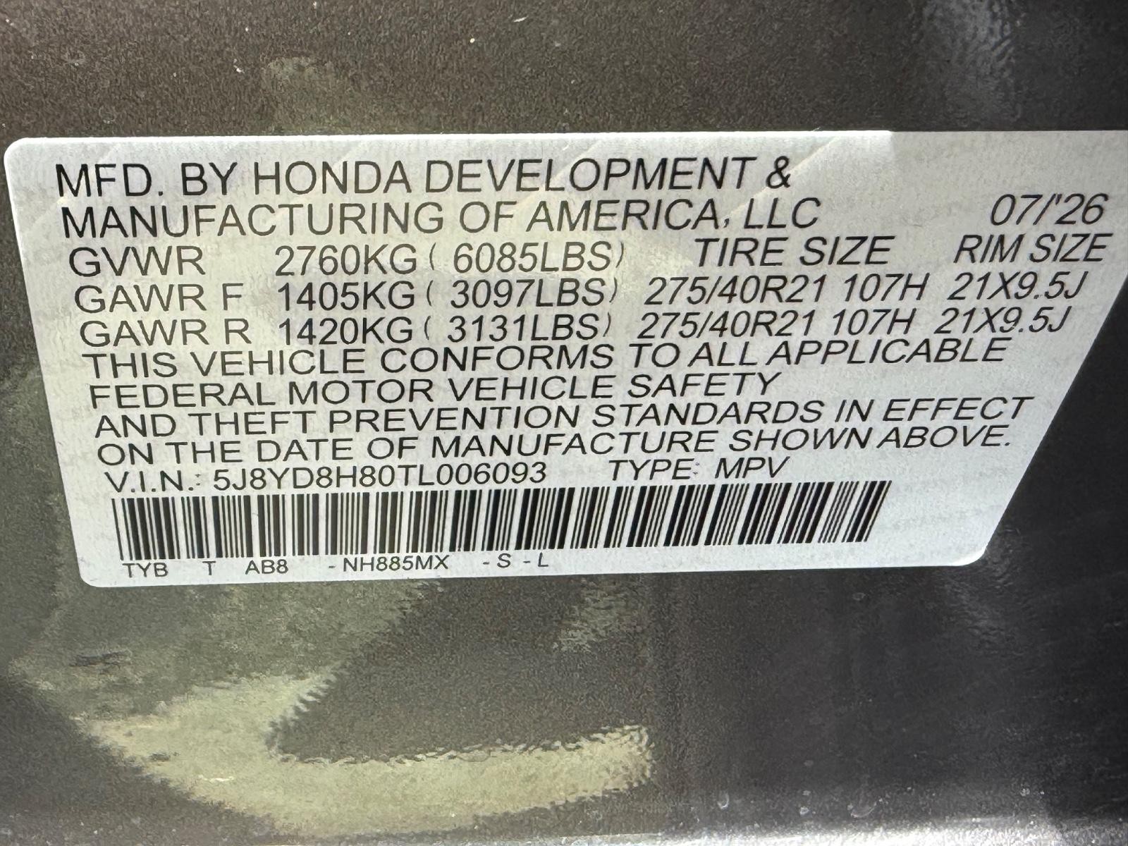 Acura MDX Vehicle Image 17
