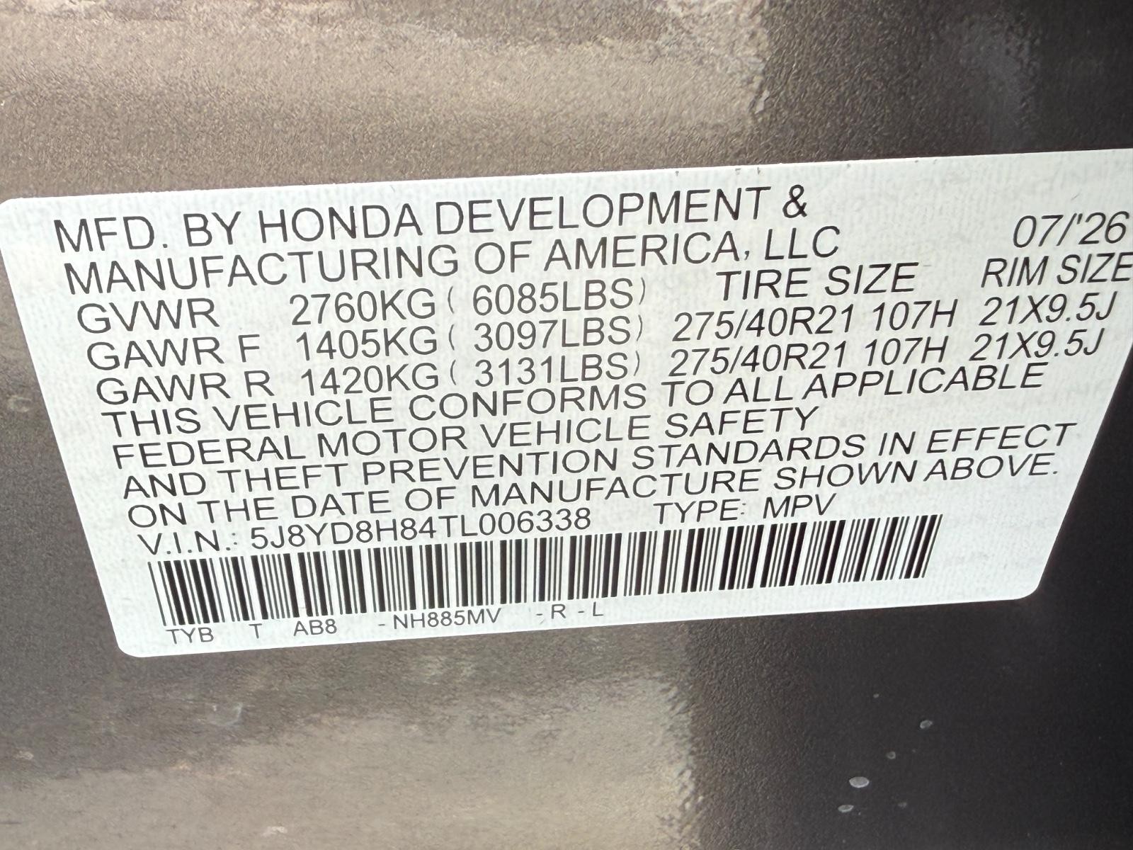 Acura MDX Vehicle Image 18