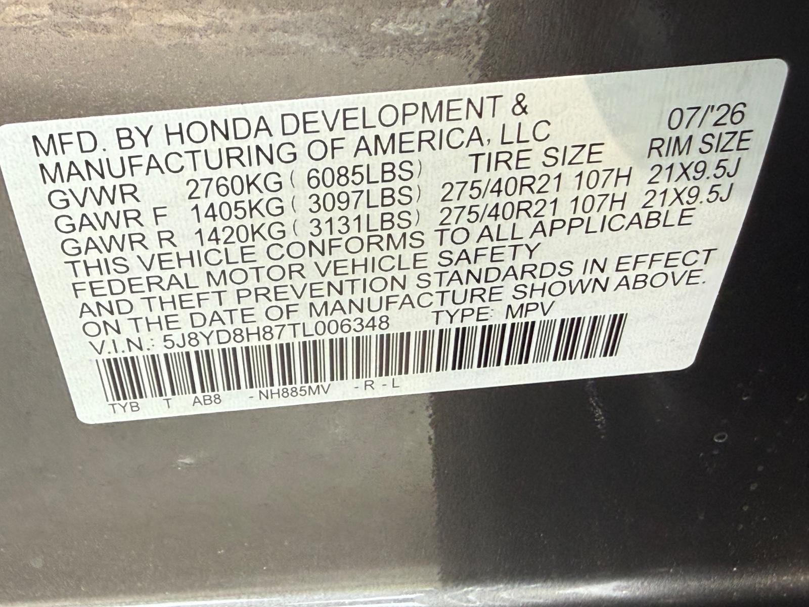 Acura MDX Vehicle Image 18