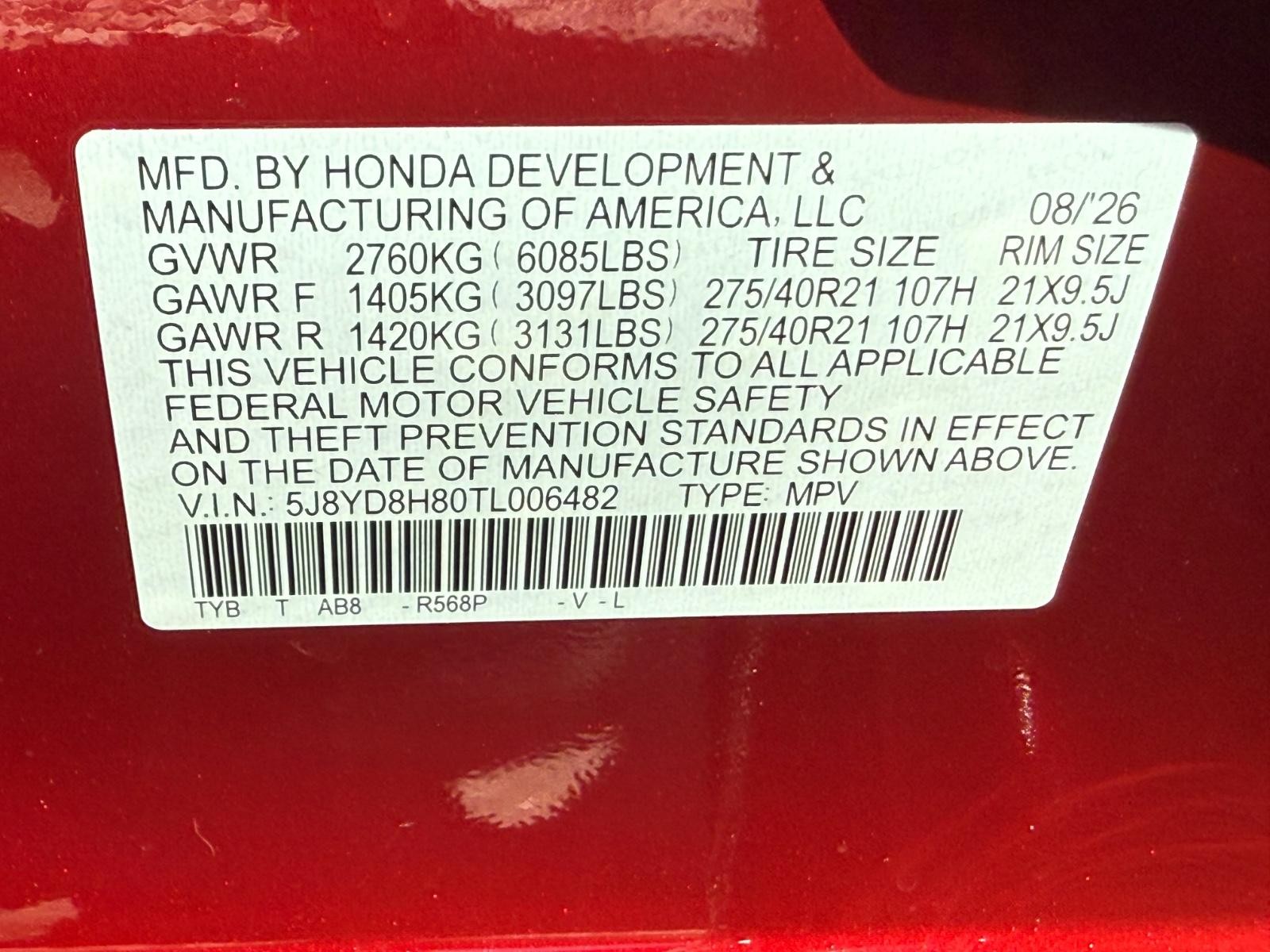 Acura MDX Vehicle Image 16