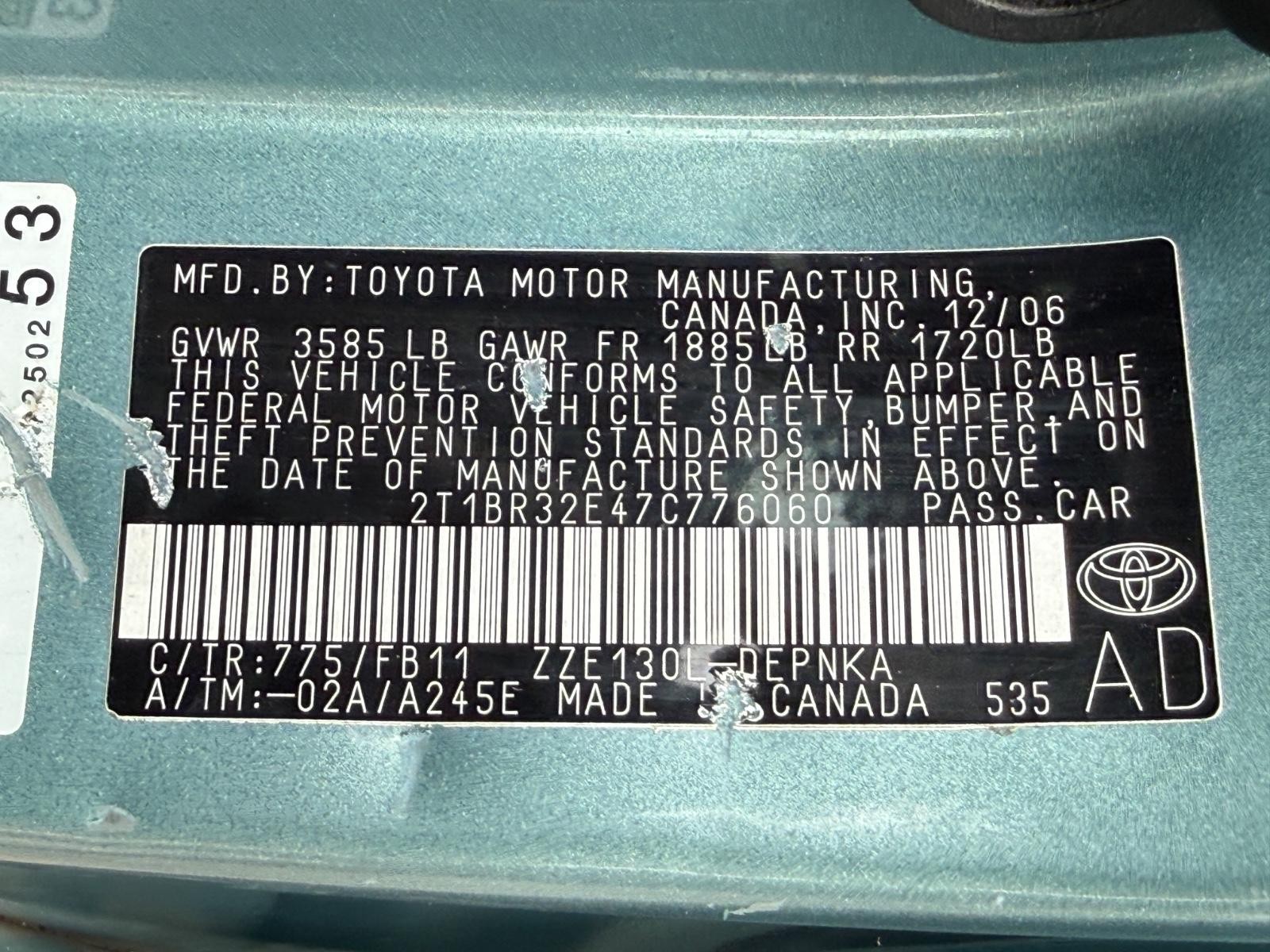 Toyota Corolla Vehicle Image 21