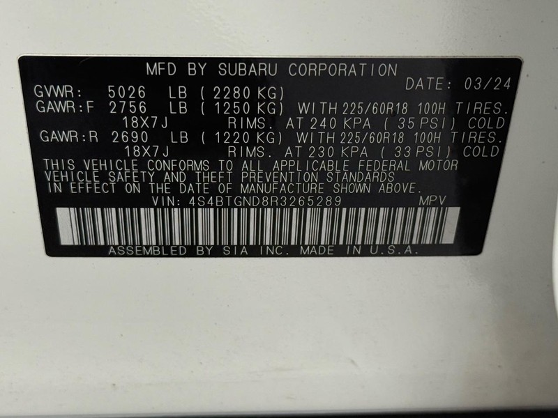 Subaru Outback Vehicle Image 22