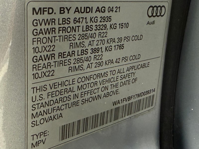 Audi Q8 Vehicle Image 22