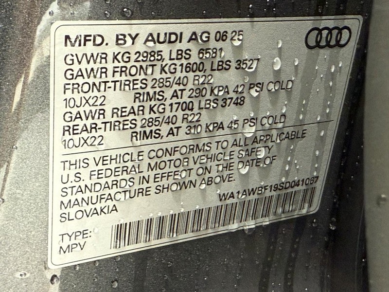 Audi SQ8 Vehicle Image 18