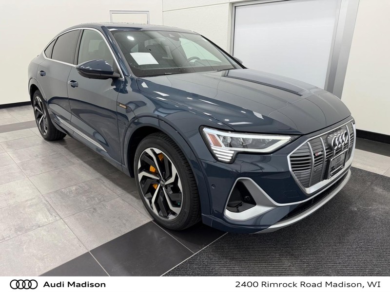 Used 2020 Audi e-tron Sportback Prestige with VIN WA13ABGE9LB035355 for sale in Madison, WI