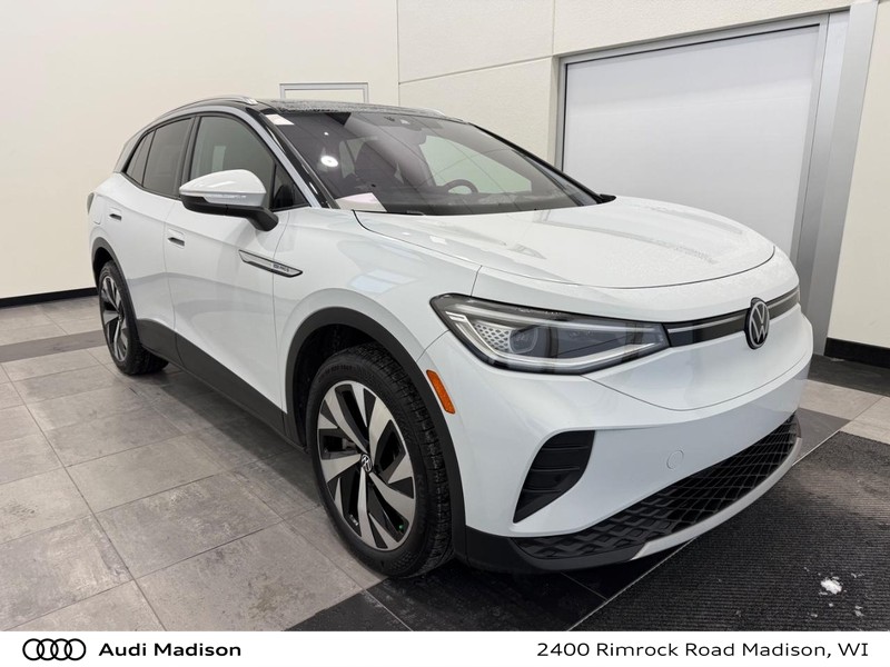 Used 2021 Volkswagen ID.4 PRO S with VIN WVGUNPE24MP060572 for sale in Madison, WI