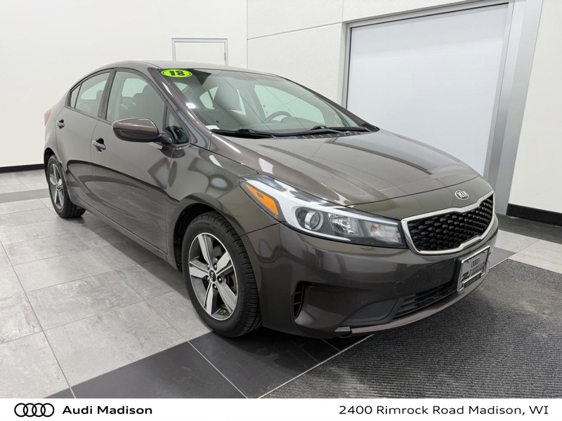 Used 2018 Kia FORTE LX with VIN 3KPFL4A75JE166432 for sale in Madison, WI