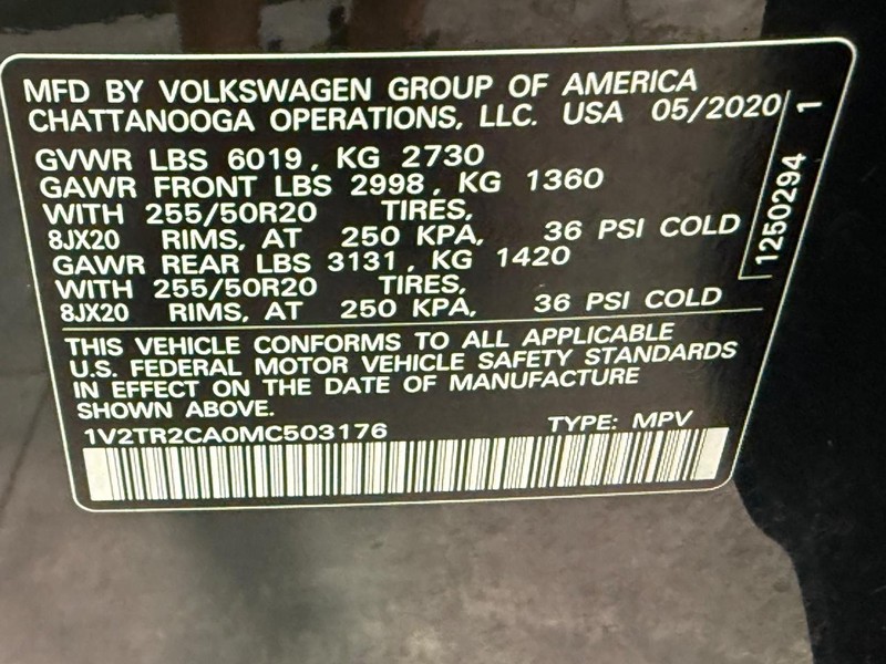 Volkswagen Atlas Vehicle Image 21