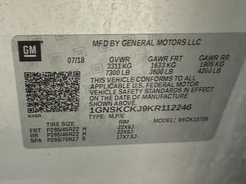 Chevrolet Tahoe Vehicle Full-screen Gallery Image 21