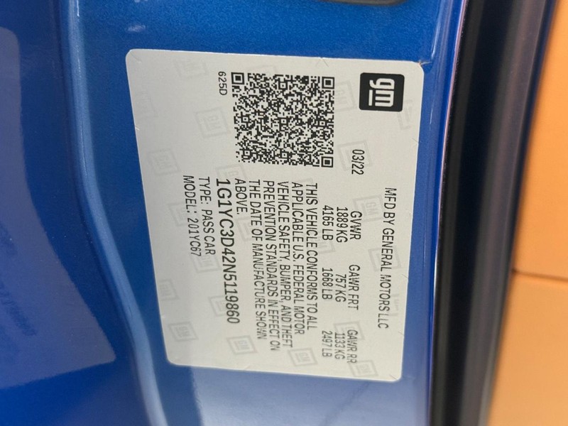 Chevrolet Corvette Vehicle Full-screen Gallery Image 21